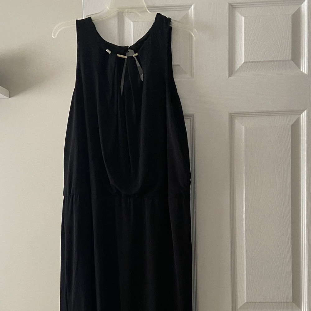 Elegant Black Sleeveless Dress by White House Black Market
